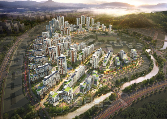 세종 마스터힐스 조감도<현대건설 제공>